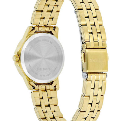 Đồng Hồ Nữ Citizen Dây Thép Không Gỉ EQ0603-59P - Mặt Vàng