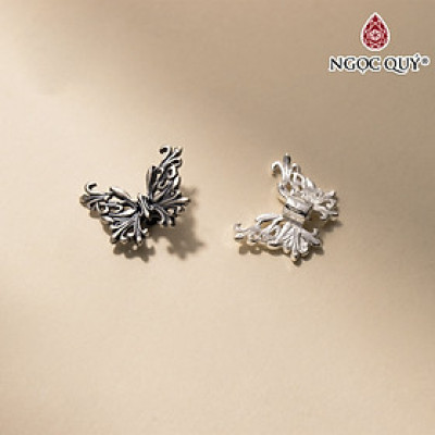 Charm bạc hình con bướm - Ngọc Quý Gemstones