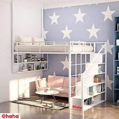 GIƯỜNG TẦNG THÔNG MINH KHUNG SẮT OHAHA - GTS005