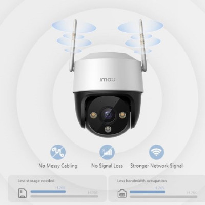 Camera an ninh ngoài trời Full Color 4.0MP IMOU IPC-S41FP - Hàng chính hãng