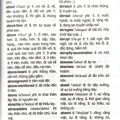 Từ Điển Anh - Việt 90.000 Từ - Việt Fame - Vanlangbooks