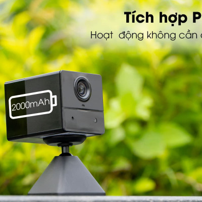 Camera Wifi Trong Nhà EZVIZ BC2 2MP Tích Hợp Pin Sạc 2.000mAh - Đàm Thoại 2 Chiều - Hàng Chính Hãng