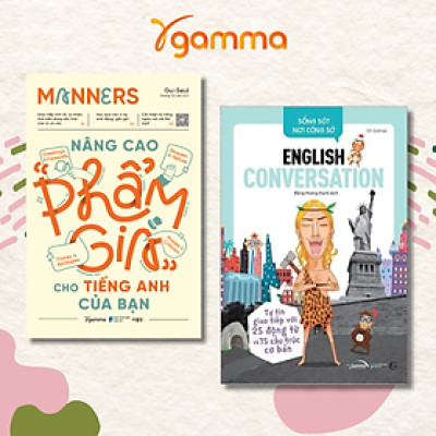 Combo: Manners - Nâng Cao “Phẩm Giá” Cho Tiếng Anh Của Bạn + Sống Sót Nơi Công Sở - English Conversation - Tự Tin Giao Tiếp Với 25 Động Từ Và 75 Cấu Trúc Cơ Bản