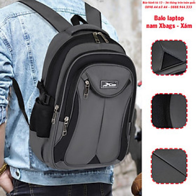 Balo nam đựng laptop, balo đi học đi làm Xbags Xb 2004 balo laptop chính hãng