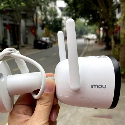 Camera Wifi ngoài trời IMOU IPC-F52FP 5MP-Có màu ban đêm-Angten đôi - Chống nước IP67-hàng chính hãng