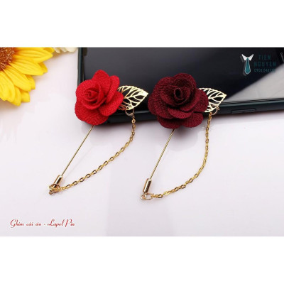 Ghim cài áo vest - phụ kiện chú rể