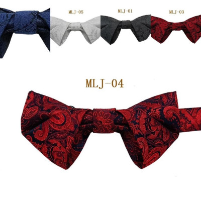 Nơ cổ nam chú rể mẫu mới kiểu dáng Hàn Quốc 2022 Giangpkc hoa văn gấm.