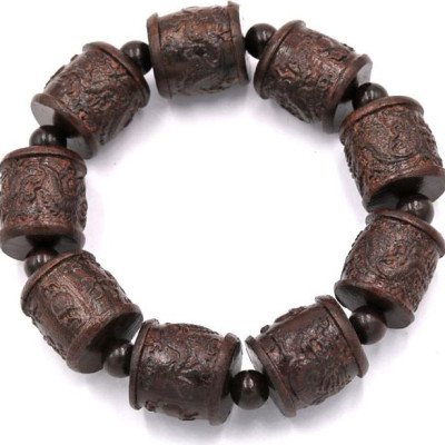 Vòng tay chuỗi hạt trụ rồng thần mộc