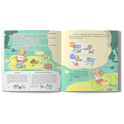 Sách - Những bài học về tiền bạc dành cho trẻ em - Trọn bộ 8 cuốn - In màu - ML200