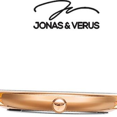 Đồng hồ đeo tay Nữ hiệu JONAS & VERUS X01856-Q3.PPWDWR, Máy Pin (Quartz), Kính sapphire chống trầy xước, Dây Da Italy