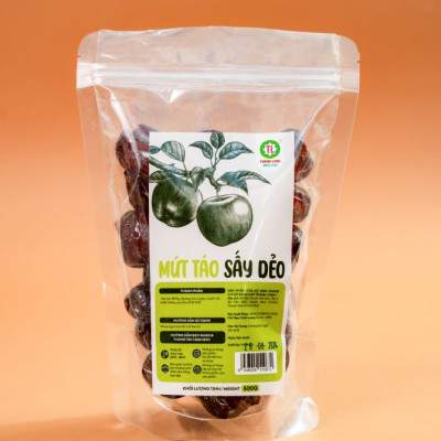MỨT TÁO SẤY DẺO THÀNH LONG 500G - VIỆT NAM