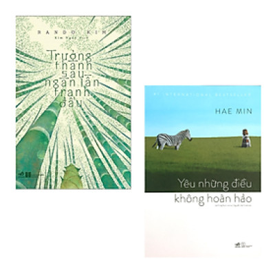 Combo 2 Cuốn Nghệ Thuật Sống Hay- Trưởng Thành Sau Ngàn Lần Tranh Đấu +Yêu Những Điều Không Hoàn Hảo