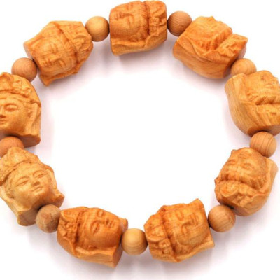 Vòng tay chuỗi hạt Quan âm gỗ Ngọc am