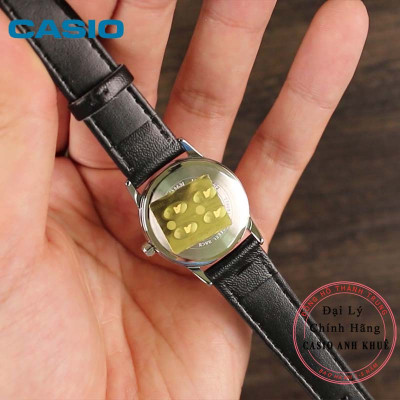 Đồng Hồ Casio Nữ LTP-V002L-1B3 Chính Hãng 