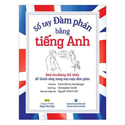 Sách - Sổ Tay Đàm Phán Bằng Tiếng Anh (Kèm CD) - Nhân Trí Việt