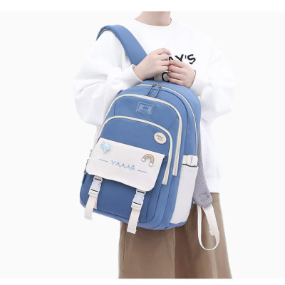 Balo thời trang phong cách Hàn Quốc dày dặn chống thấm nước dùng cho đi học, đi chơi - BEE GEE – BLTT9160