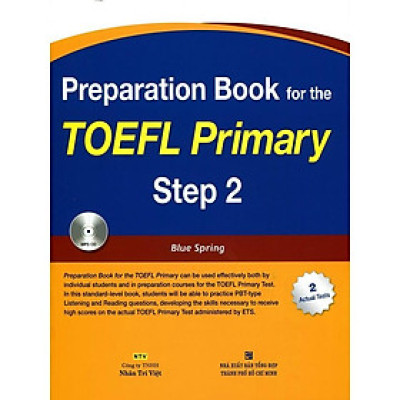 Sách - Preparation Book For TOEFL Primary Step 2 (Kèm CD) - Nhân Trí Việt