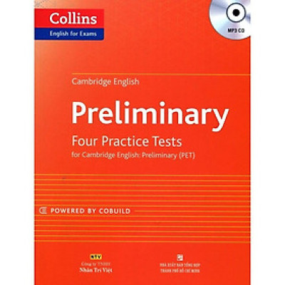 Sách - Collins Cambridge EnglishPreliminary - Kèm CD - Nhân Trí Việt
