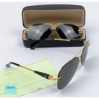 Kính mắt nam thời trang Benz 9001 - Mắt kính nam phân cực Benz 9001 chống tia UV ĐI NGÀY VÀ ĐÊM