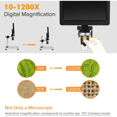 Kính hiển vi kỹ thuật số soi nổi TERINO 1200X-HD (New) Hàng chính hãng