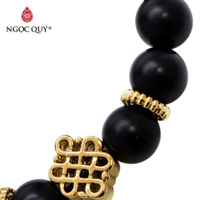 Vòng Tay Đá Thiên Nhiên Phối Charm Si Size Hạt 8mm - Ngọc Quý Gemstones