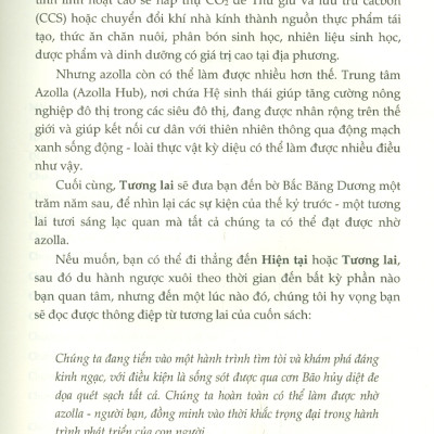 Câu Chuyện Bèo Hoa Dâu AZOLLA - Một Thông Điệp Từ Tương Lai