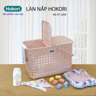 Làn nắp Hokori Việt Nhật , Làn đi sinh đựng đồ mẹ và bé , giỏ xách đi siêu thị đựng đồ siêu to - Hàng Việt Nam