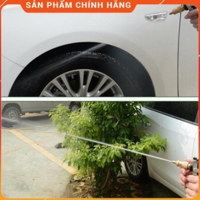 Bộ dây và vòi xịt tăng áp lực nươc 300% loại 10m (cút đồng) 206712