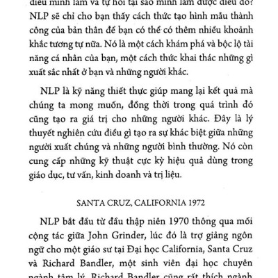 NLP căn bản - John Seymour, Joseph O