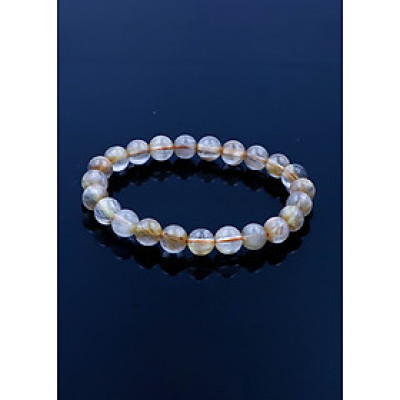 Vòng tay Đá Thạch anh Tóc Vàng by Anqlo Lusso 8mm-2A