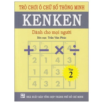 Sách - Trò Chơi Ô Chữ Số Thông Minh Ken Ken - Combo 5 Cuốn - Nhân Trí Việt