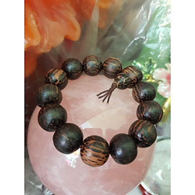 Vòng Tay Mới Gỗ Dừa Hồ Lô Hút Tài 18mm Nam tay to đeo tay đẹp lạ ạ