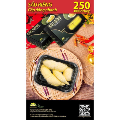 Sầu riêng cấp đông nhanh - Sầu Riêng BA ĐẢO