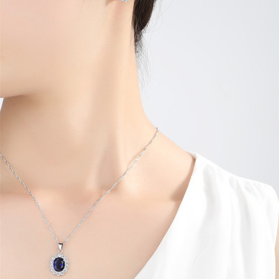 Bộ trang sức hoa đá xanh