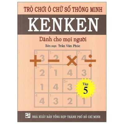 Sách - Trò Chơi Ô Chữ Số Thông Minh Ken Ken - Combo 5 Cuốn - Nhân Trí Việt