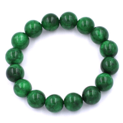 Vòng tay chuỗi hạt cẩm thạch Đông ninh 12 ly 16 hạt