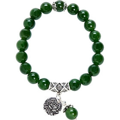 Vòng Mala Ngọc Bích Ngọc Quý Gemstones VT21