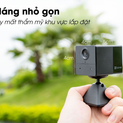 Camera Wifi Trong Nhà EZVIZ BC2 2MP Tích Hợp Pin Sạc 2.000mAh - Đàm Thoại 2 Chiều - Hàng Chính Hãng