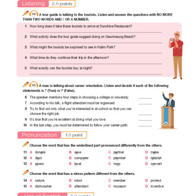 Bài tập Bổ trợ Tiếng Anh 11 Bright