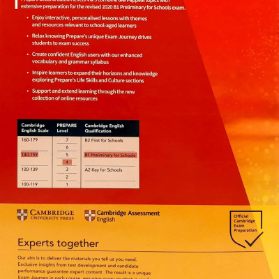 Prepare B1 Level 4 Student