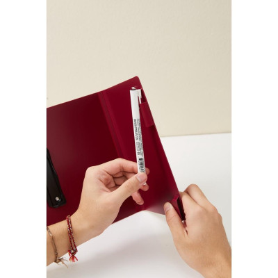 Bìa kẹp trình ký Smart A4 gập thành A5, thường hiệu AO+