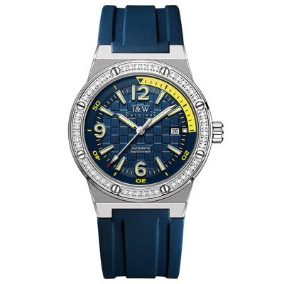 Đồng Hồ Nam I&W Carnival 661G Chính Hãng Full Box Chống Nước Kính Chống Xước Dây Silicon Cao Cấp BH 60T (Máy Cơ Tự Động)