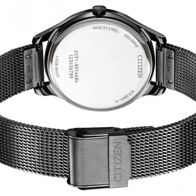 Đồng Hồ Nữ Citizen Dây Thép Không Gỉ EM0505-88L - Mặt Xanh