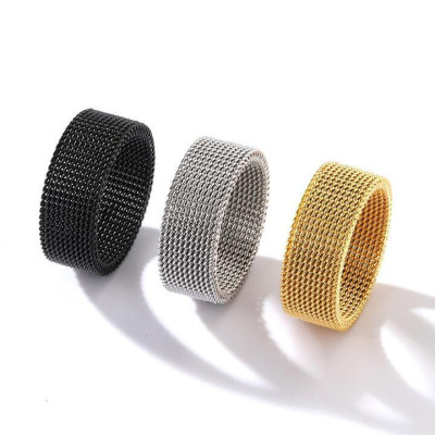 Nhẫn Nam Nữ Cao Cấp Titan Đính Đá Lấp Lánh Thời Trang Thép Không Gỉ  trangsucpt - Nhẫn Dring PTNNA29