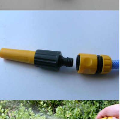 Bộ dây vòi xịt nước rửa xe,tưới cây .tăng áp 3 lần, loại 7m,10m 206622-5 cút sập,nối vàng+tặng túi đựng bút