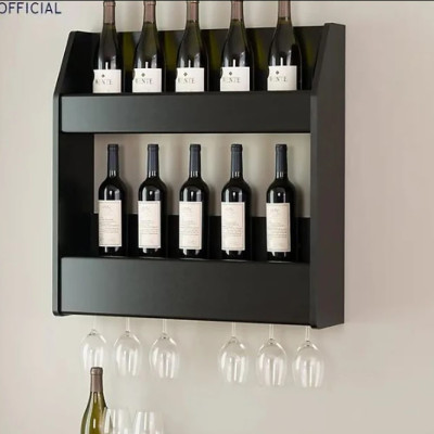 Kệ Treo Tường 2 Tầng Đựng Đồ Tundo CTKR19 KT 70x72x18.5cm