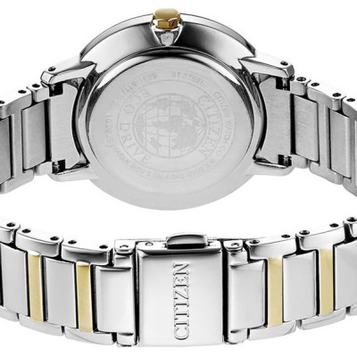 Đồng Hồ Nữ Citizen Dây Thép Không Gỉ EM0524-83A - Mặt Trắng