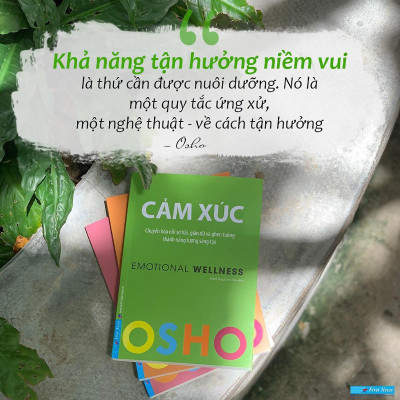 Sách - Cảm Xúc + Trưởng Thành + Hiểu - Combo 3 Cuốn - Osho
