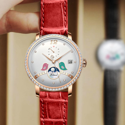 Đồng Hồ Nữ LOBINNI No.2065-4 Chính Hãng Fullbox BH 24T Chịu Nước 50m Kính Chống Xước Dây Thép Không Gỉ 316L (Máy Cơ Tự Động)