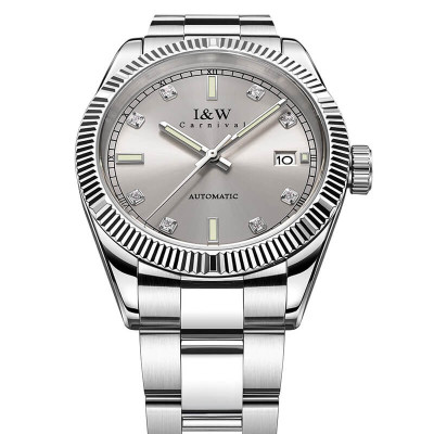 Đồng hồ nam chính hãng IW CARNIVAL IW786G-4,,kính sapphire,chống xước,chống nước 30m,Bh 24 tháng,máy cơ (automatic)